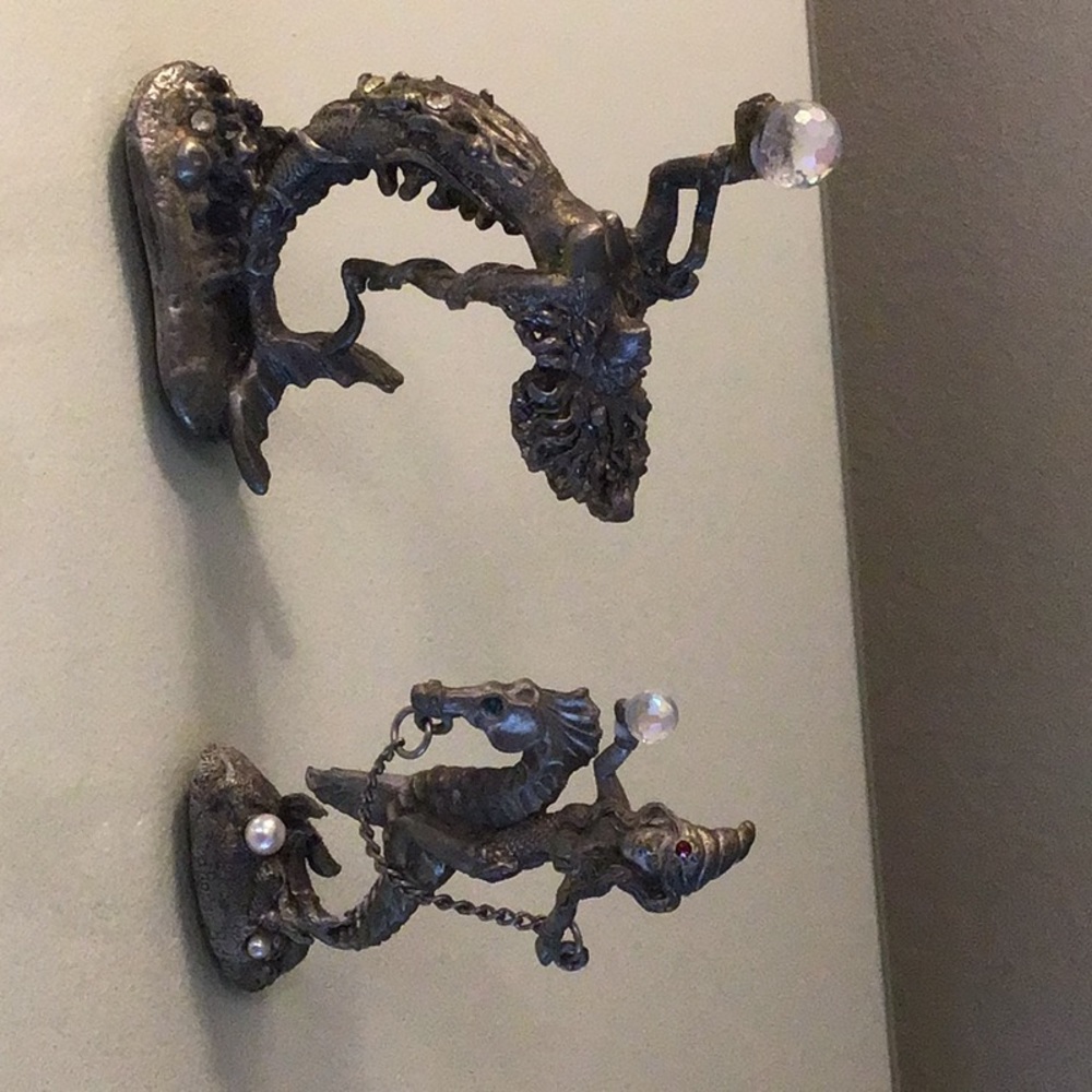Pewter figurines